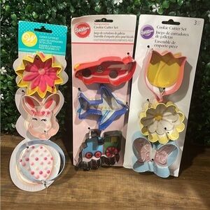 Wilton cookie cutter sets NEW